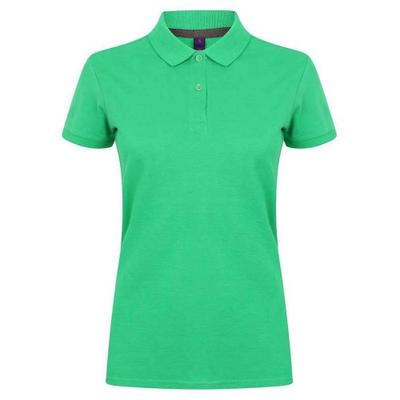 Womens/Ladies Cotton Pique Modern Polo Shirt