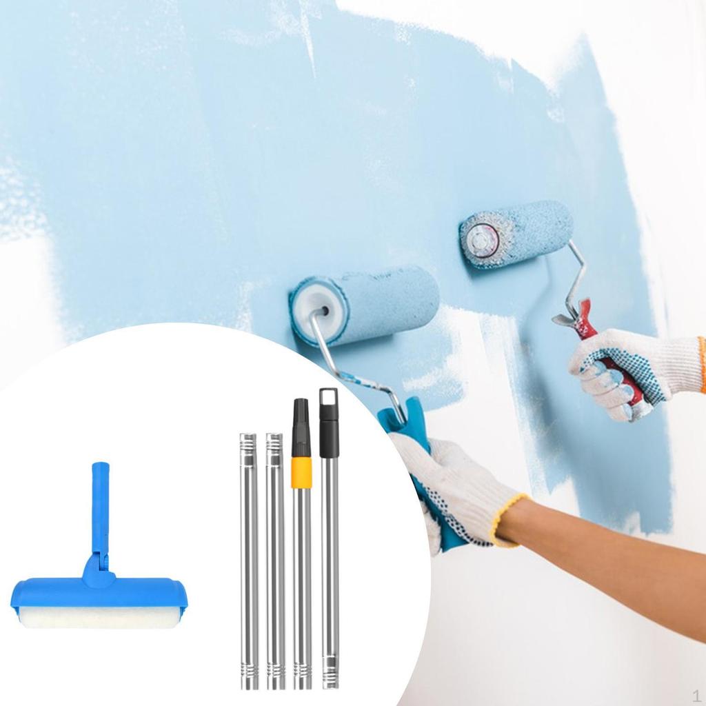 10'' Paint Roller Wall Painting Tool for Walls and Ceilings Professional Interior Brush with