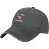 Say No To Guns Baseball Cap Washed Denim Casual Adjustable Low Profile Outdoor Sports Hat
