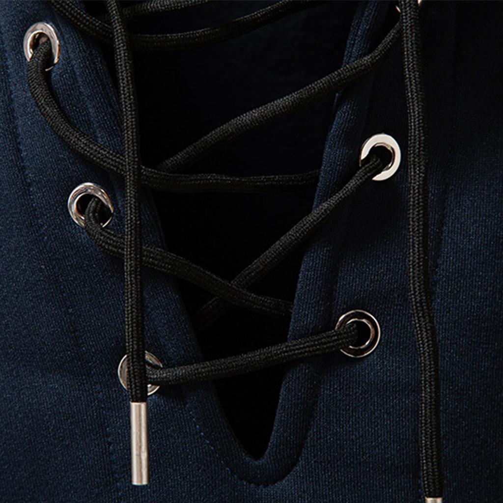 Men's Solid Color Sweatshirt Hoodie Men's Sports Large Size Casual Sweatshirt