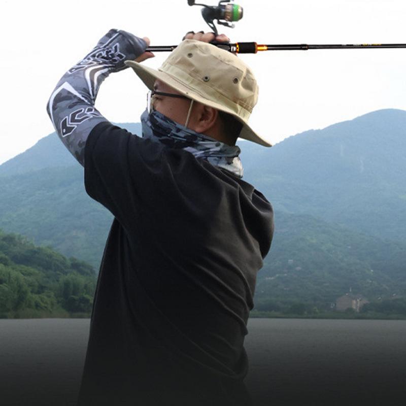 2.1m Lure Fishing Rod Carbon Fiber SpinningCasting Fishing Rod Removable High Sensitivity Gear For Trout Bass