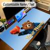 Large Mouse PadPaddington Custom Name Text Personalized Desk Mat Non Slip Gaming Pad
