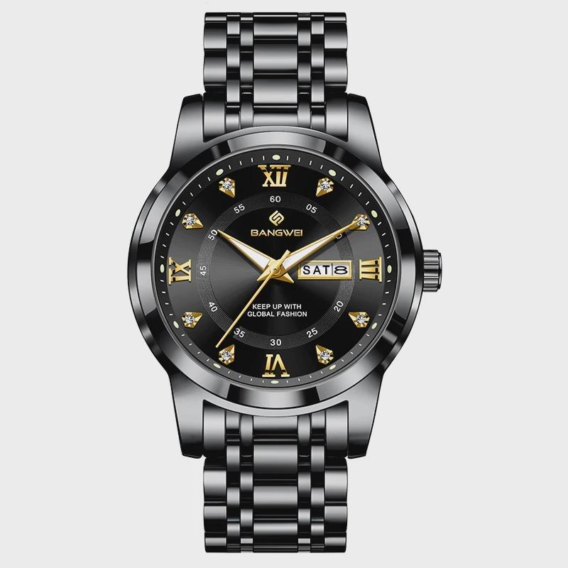 Simple Elegant Design Quartz Watch Diamond Watch For Women Creative Steel Waterproof Wristwatch