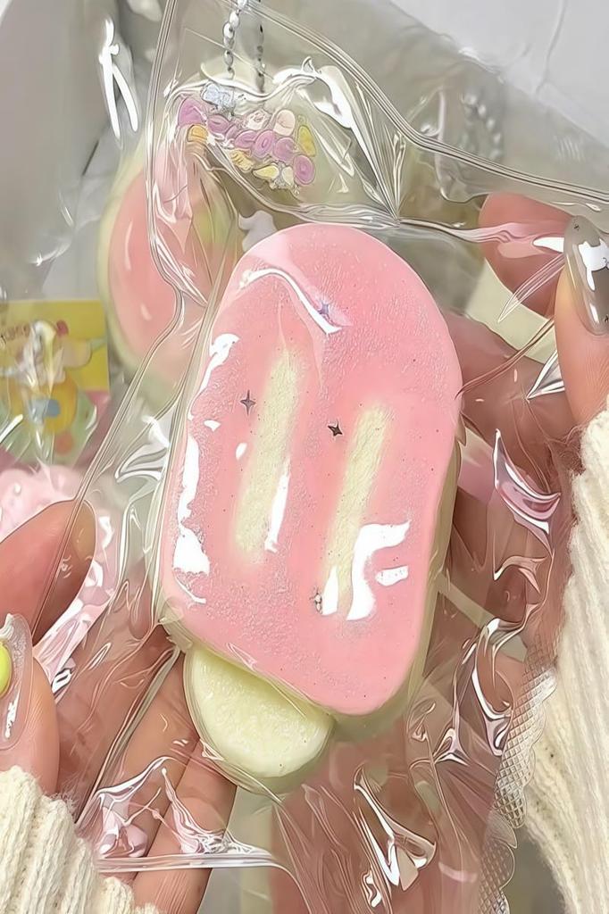 MFHFBSUW Squeeze Cake Toy Water Sensation Stress Relief Multi-purpose Soft Bouncy Flexible Pink Milk Pudding for Kids and Adults Sensory Training