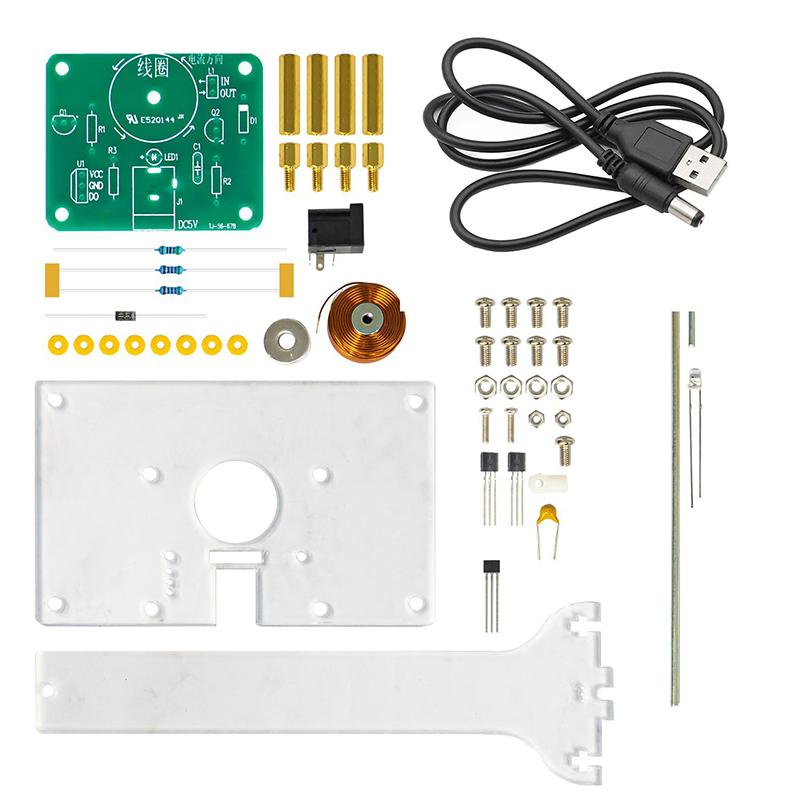 Diy Electromagnetic Swing Induction Kit Pcb Teaching Training Oscillator Welding Production Set Electronic Kit