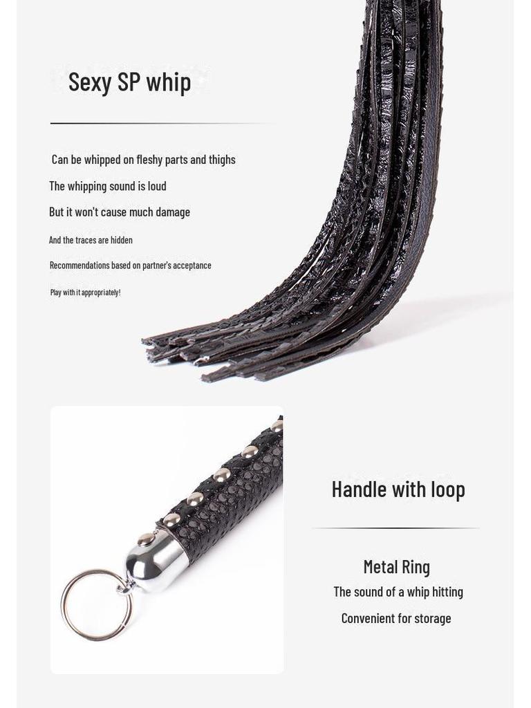 Miji Tassel Whip Set: Adult Foreplay & Flirting Toys Box, 50-Piece Collection.