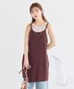 Apron Soubari Camisole Dress Brown F