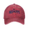 Classic Unisex Cotton KM Mbappes Football Soccer Baseball Cap Adult Adjustable Dad Hat Women Unisex Hip Hop