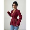 Fashionable Women's Western-style Suit Jacket with Lace Trim, Stylish, Versatile, Sexy, Slimming, Single-button, New Style, Casual Suit Jacket