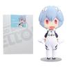 13CM Anime EVA Ayanami Rei Figure Q Version Pixel Style Asuka Langley Soryu Model Toy EVANGELION Gift Head Action Figure