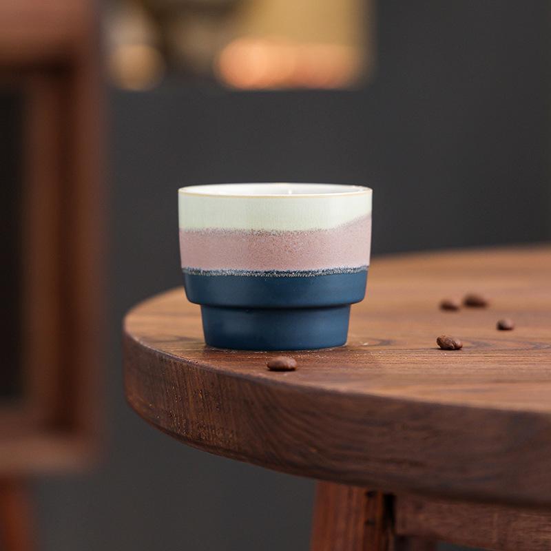 Espresso Coffee Cup And Saucer Set, Latte Latte Cup, High-Value Mug.