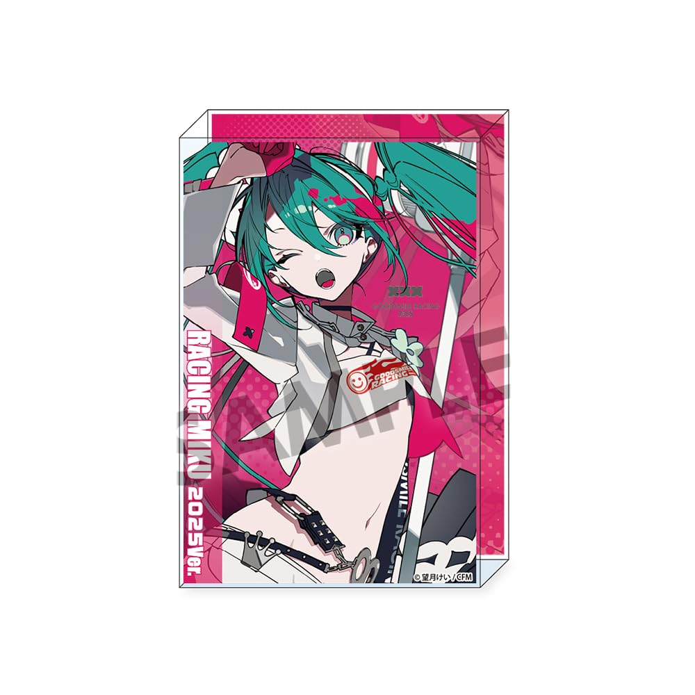 Racing Miku 2025 Rd.0 Cheering Ver. Acrylic Block