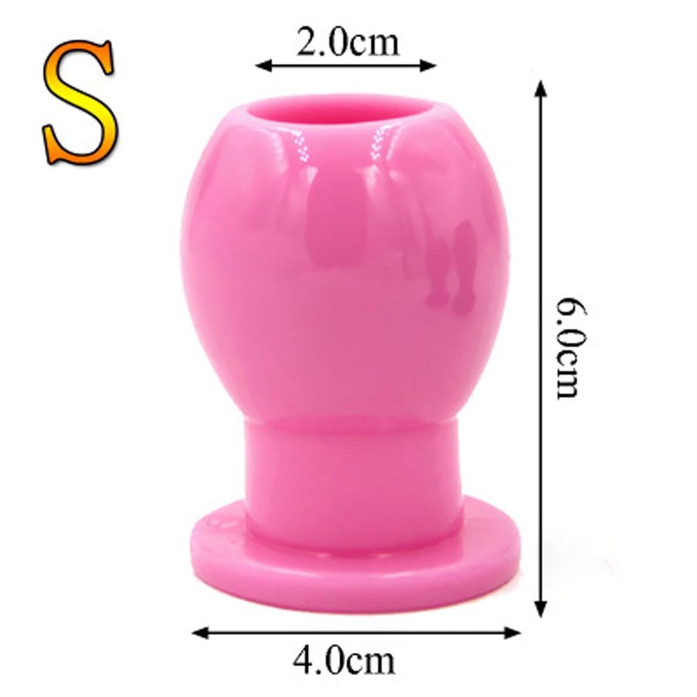 3 Sizes Hollow Anal Plug Gay Enema Tools Female Soft Vagina Speculum Pussy Anus Dilator Anal Sex Toys for Couples Sex Shop