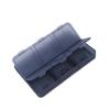 Household Solid Color Plastic Portable Pill Box Vitamin Holder Case Travel 6 Compartment Packaging Medicine Box Storage