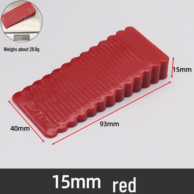 Windproof Non-Slip Door Stopper: Anti-Collision and Anti-Pinch Rubber Wedge