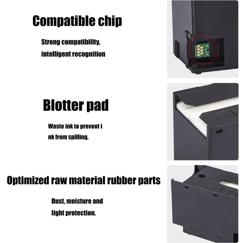 T6716 T6715 Nádobky na odpadní inkoust Údržbová kazeta pro WF C5210 C5290 C5710 C5790 M5298 M5299 M5799 C529 C579R ET8700 S381 S880