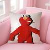 EElmo Cushion Cover Pillow Case Soft Friendly Fabric  Concealed Zipper