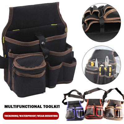 Multifunktionale Werkzeug Aufbewahrungstasche Beutel Gürtel Elektriker Toolkit Bohrer Taille Tasche Schraubenschlüssel Schraubendreher Hardware Werkzeug Taschen Organizer
