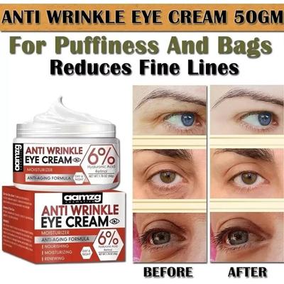 Eye Cream Dark Circle Corrector, Eye Brightening Cream with Retinol and Hyaluronic Acid, Helps Reduce the Look of Eye Puffiness 50g