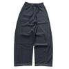 Women's Slimming Lazy Style Drawstring Elastic Waist Loose Leg Casual Pants with Pockets - New Spring Arrival In Black and Dark Blue.