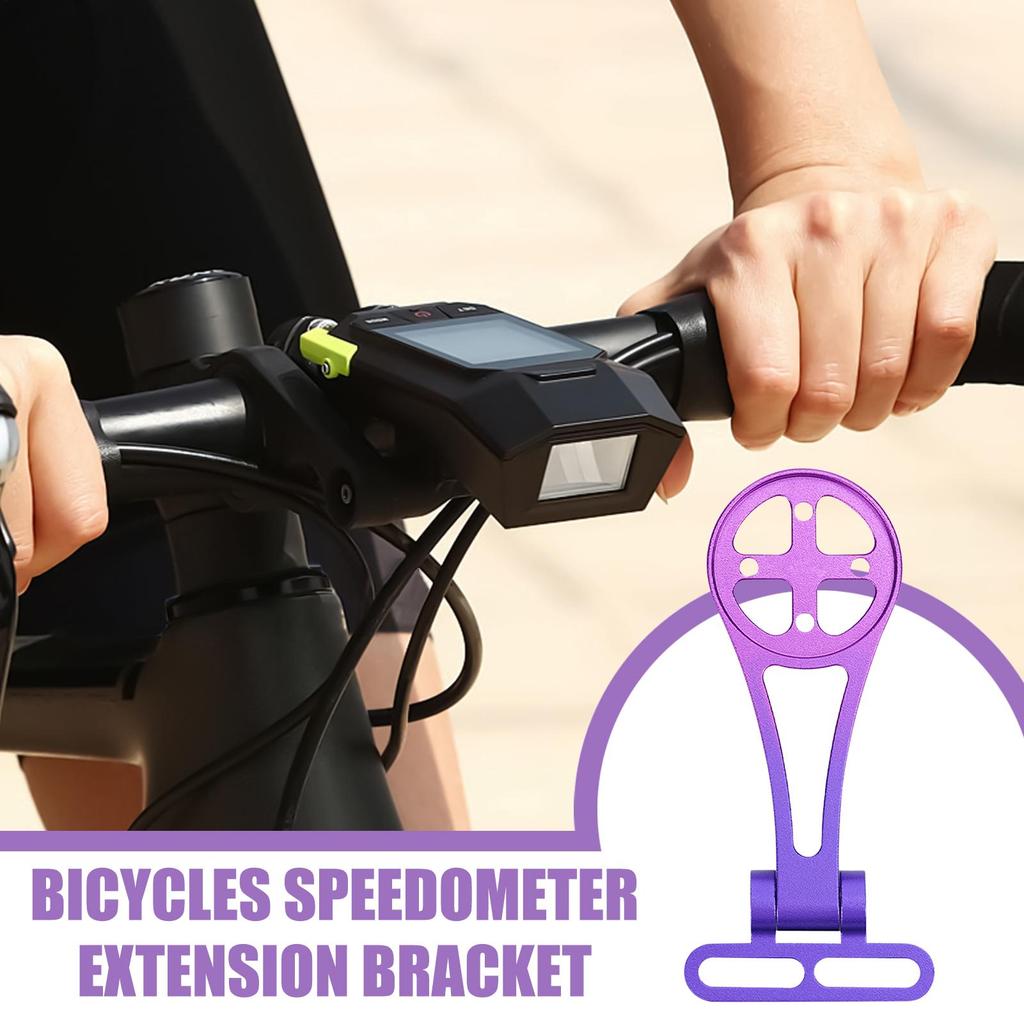 Bicycle Computer Extension Bracket Aluminium Alloy Gradient Color Adjustable Speedometer Holder Outdoor Cycling Accessories