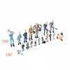 10/25pcs Plastic Construction Worker Model Mini Passengers Train Scenery  Miniature Home Decorations