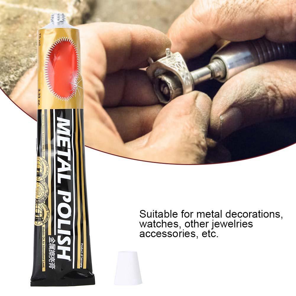 75ml Pasta Czyszcząca do Polerowania Okulary Naprawa Rys Usuwanie do Metalu Zegarka Biżuterii