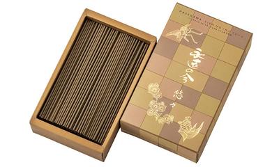 Hasegawa Buddhistisk Altarrökelse, Eviga Nu-serien, Avslappnad, Traditionell Doft, Agarved, Sandelträ, Hasegawa Original