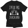 2025 New Arrived Tshirt Mens Black Tops Mens Tshirt Jpeux Pas Jai Koh Lanta Humor T Shirt Vintage Short Sleeve