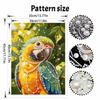 Pearl painting kit tropical macaw parrot DIY home decoration painting