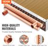 16"x 16" Heat Exchanger Water to Air 3-Row 3/8" Copper Ports 193 Fins