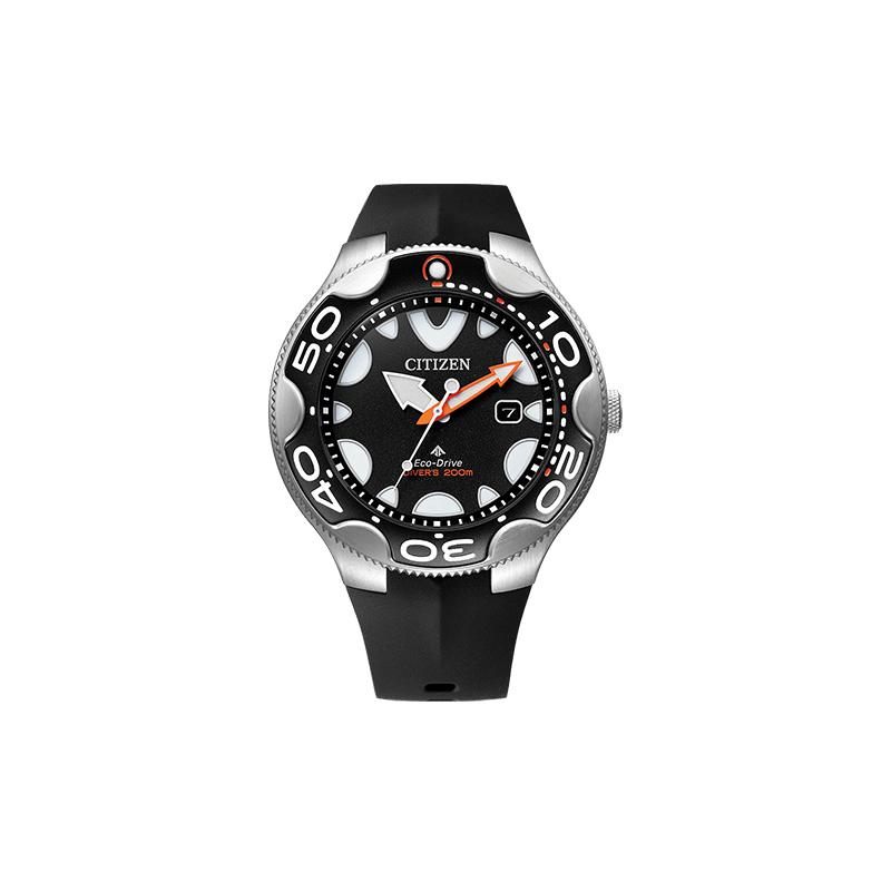 

CITIZEN Sky Eagle Series 200 Meters Waterproof Quartz Rubber Strap Men s Watch Black Dial BN0230-04E чорний