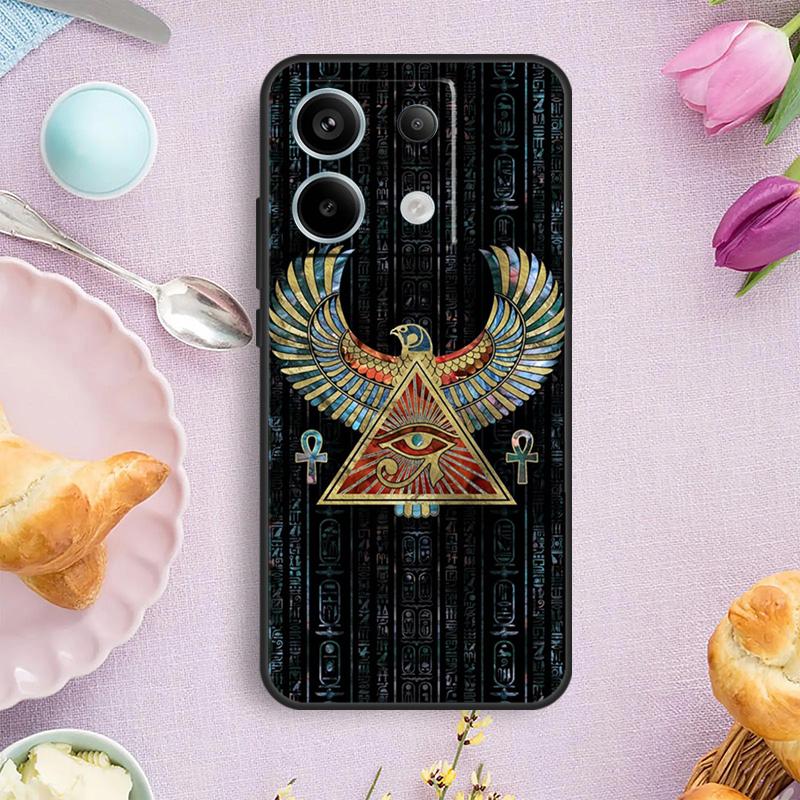 Eye of Horus Egypt Case For Xiaomi Redmi Note 13 Pro Note 12 11 9 10 Pro 10S 11S 12S Redmi 13C 10C 12C Cover