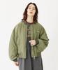 Milkfed Wende Fliegerjacke Olive für Damen MA-1,
