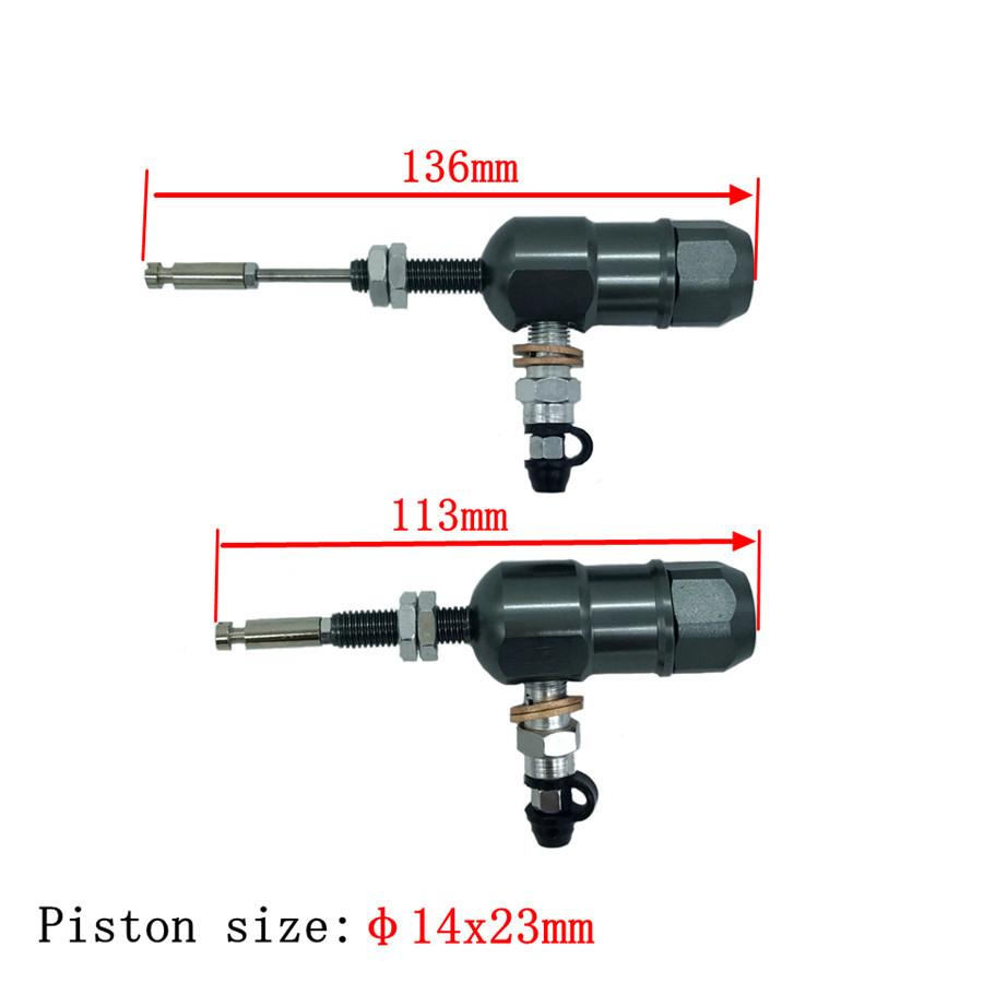 Universal Piston 14 X 23mm Motorcycle Hydraulic Hand Clutch Master Cylinder Rod System Performance Efficient Transfer Pump