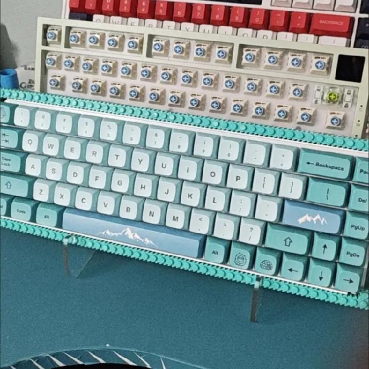 Mechanical Keyboard Display Holder, Desktop Clear Keyboard Rack Computer Keyboard Storage Shelf Storage Holder