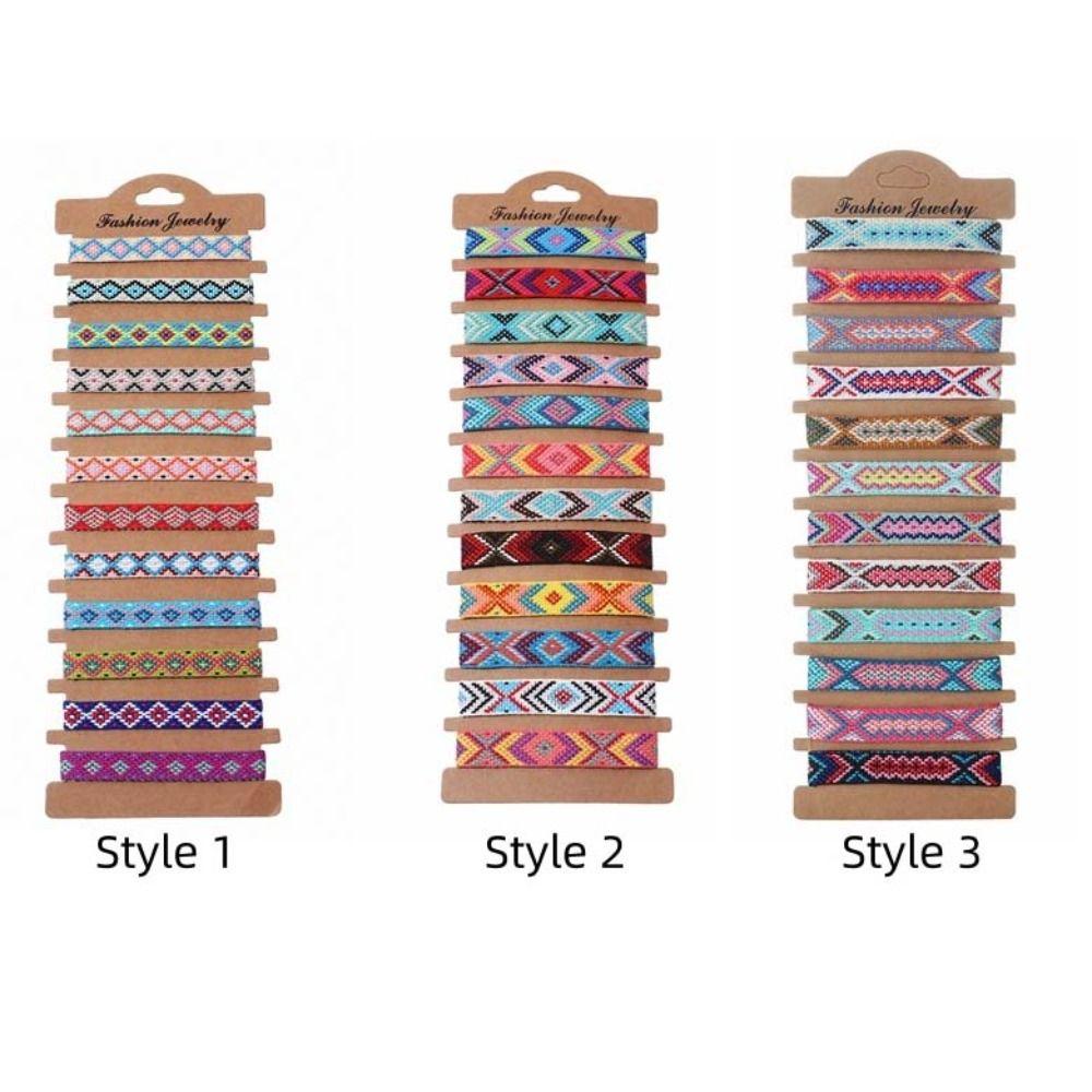 Adjustable Woven Bracelet Transshipment Nepalese Ethnic Bracelet Bohemian Bracelet Jewelry Gift