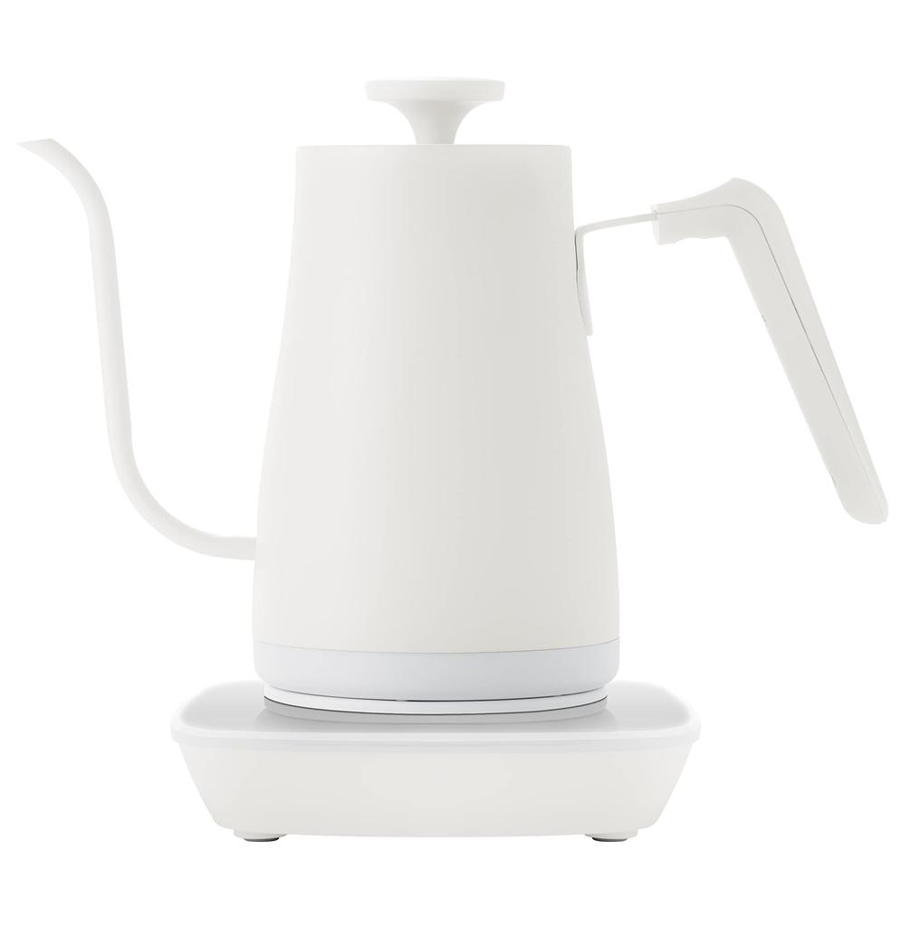 Electric Electric For Living Alone or Living with Two Drip Kettle Cooking Prevention Automatic Power Off After White [Yamazen] Kettle, Pot, 0.8L,