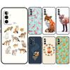Fox Animal Pattern Case For Samsung Galaxy A32 A52 A12 A14 A34 A54 A51 A71 A15 A25 A35 A55 A53 A33 A13 Cover