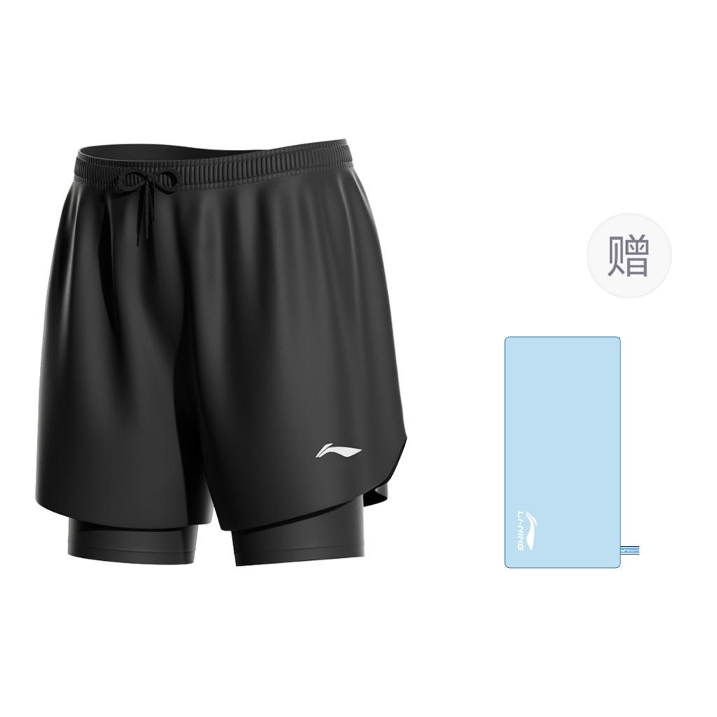 Li-Ning Li Ning Sports Shorts Unisex Black AAPR505-1