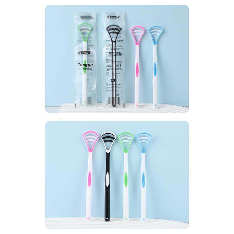 Silicone Tongue Scraper 1PCS Ergonomic Design for Complete Oral Hygiene Perfect for Daily Use