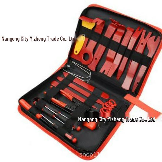 Car Audio & Interior Plastic Parts Removal Tool Kit for Bumpers, Dashboards, Clips—Ideal for Global Use.