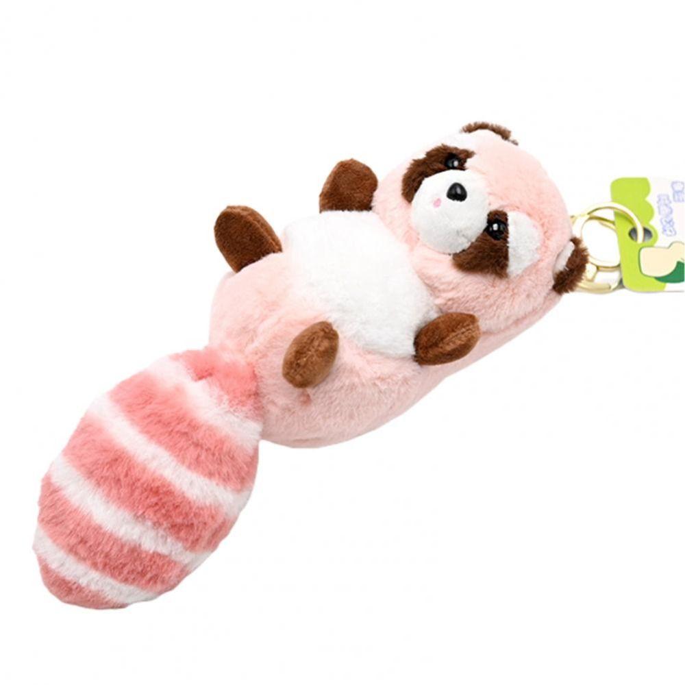Backpack Pendant Raccoon Plush Keychain Plush Keychain Stuffed Animal Toys Raccoon Plush Pendant