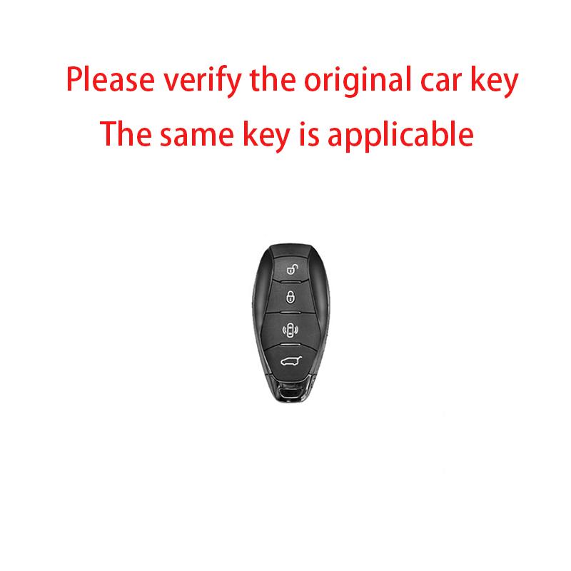Zinc Alloy Fit For Hongqi Hs5 H5 H9 Series Hs7 H7 Series L5 Hs3 L9 Series Classic Protective Auto Key Fob Cover Case Key Fob Housing Auto Auto