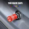 5PCS Auto Wheel Tire Valve Stem Caps Cover For Mazda 3 6 Atenza Axela Demio CX3 CX5 MP MS RX8 Car Accessories h1