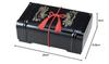 Yamashita Craft [A] Tamatebako Serving Box, Black with Gold Interior, Wave Pattern (String Sold Separately) 729-20-936