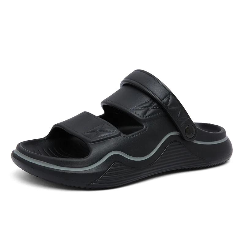 Fashion Casual Comfortable Soft Rubber Sandals Beach Shoes Slip On Mens Sandal For Male Sandles Sandalias Hombre Sandale Homme hombre