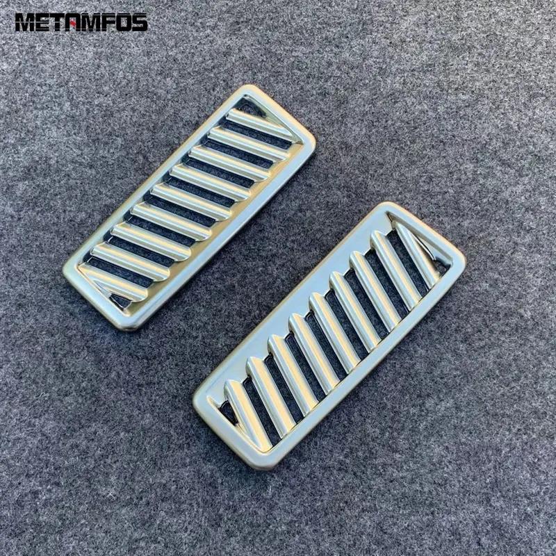 Front Air Condition AC Vent Outlet Cover Trim For Toyota Harrier Venza -2024 2025 Matte Interior Accessories Car Styling