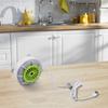 USB Powered Vegetable and Fruit Cleaner with Turbo Dishwasher Structure and Electrolysis Cleaning Mode for Home Use
