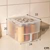 Kitchen Organizer Bin Storage Box Organizing Pantry Organization Household Freezer